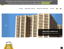 Tablet Screenshot of palletscastillo.com